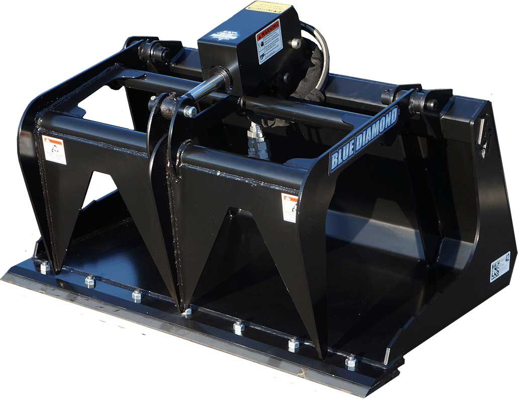 Mini Skid Steer Attachments side view